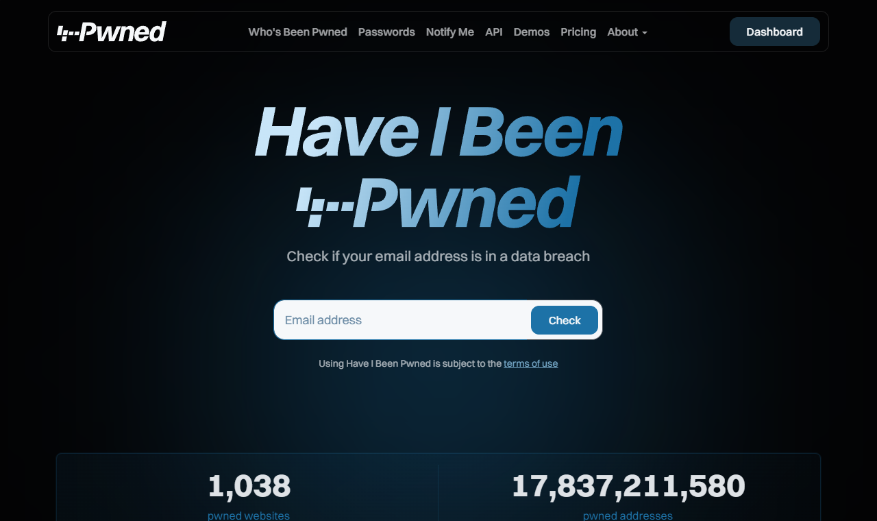 Have I Been Pwned, gdzie możesz sprawdzić, czy twój adres e-mail występuje w znanym wycieku